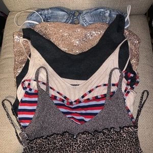 7 crop tops!!